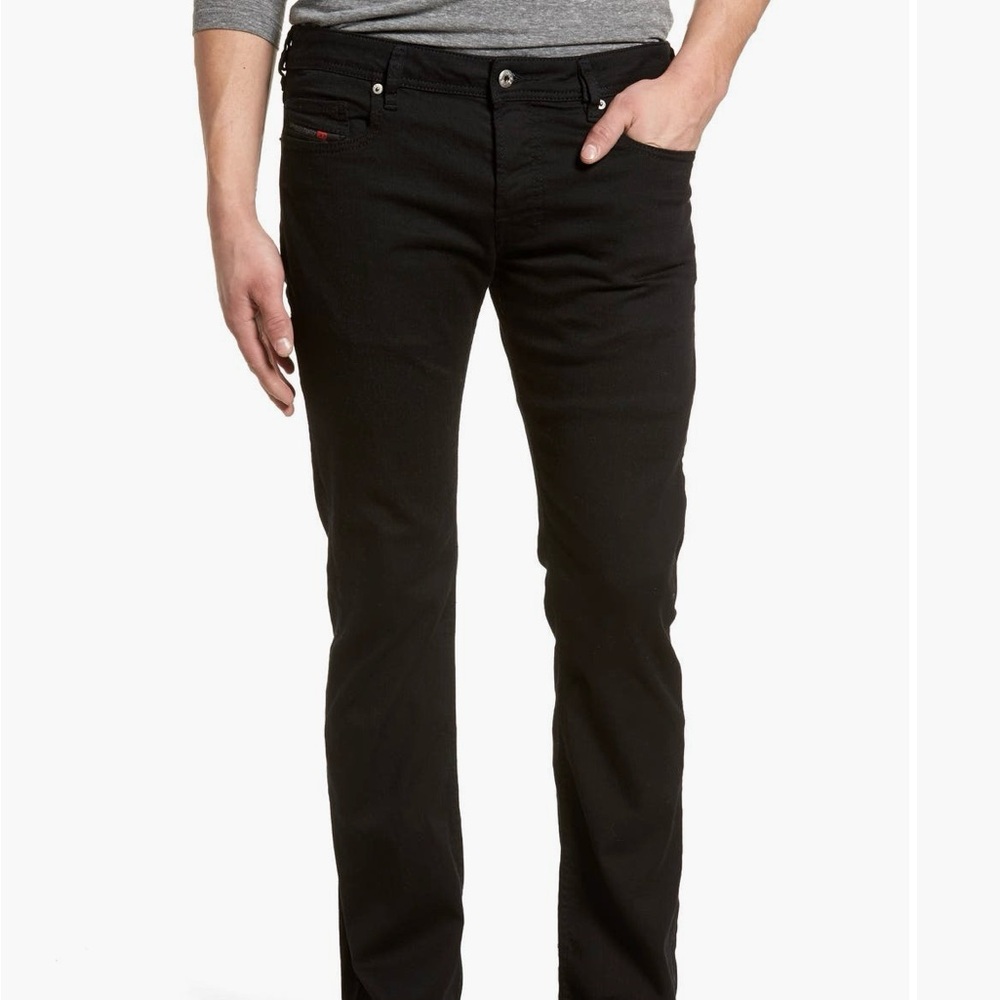 DIESEL ZATINY 0688H-STRETCH SIZE 36X32 MENS JEANS TAPERED